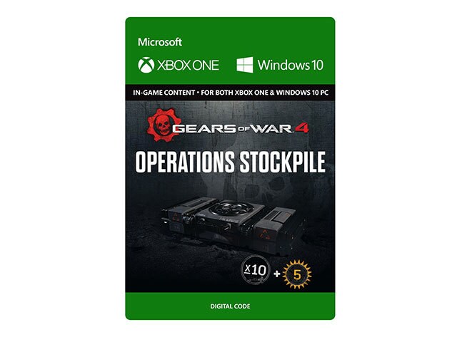 Gears of War 4: Operations Stockpile (Code Electronique) pour Xbox One