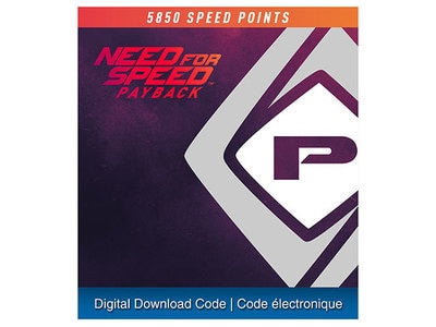 Need for Speed Payback 5 850 Speed Points (Code Electronique) pour PS4™