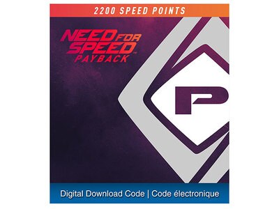 Need for Speed Payback 2 200 Speed Points (Code Electronique) pour PS4™