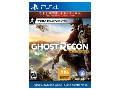 Tom Clancy's Ghost Recon Wildlands Deluxe  (Code Electronique) pour PS4™