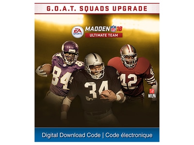 Madden NFL 18: Goat Squad Upgrade (Code Electronique) pour PS4™