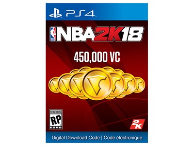 NBA 2K18 450,000 Virtual Currency (Digital Download) for PS4™