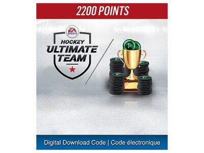 NHL 18: 2 200 HUT Points Pack (Code Electronique) pour PS4™