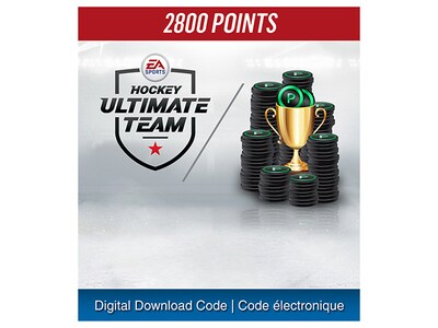 NHL 18: 2 800 HUT Points Pack (Code Electronique) pour PS4™