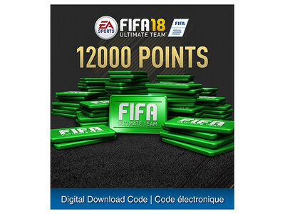 FIFA 18: 12,000 FIFA Ultimate Team Points (Digital Download) for PS4™