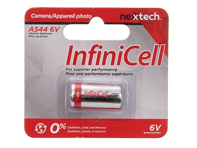 InfiniCell A544 6V Alkaline Photo Battery