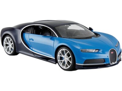 Bugatti Chiron téléguidée à l’échelle 1:14 de Rastar – bleu