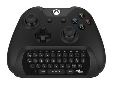 Pavé de clavardage d’iCon pour Xbox One – noir