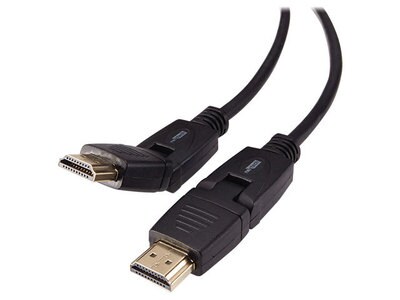 Câble HDMI à têtes pivotantes de 6 pi de Nexxtech