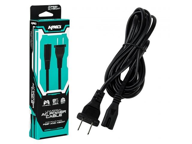 KMD Universal Figure 8 AC Power Cord - Black