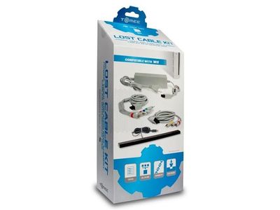 Trousse de câbles perdus de Tomee pour Wii - gris