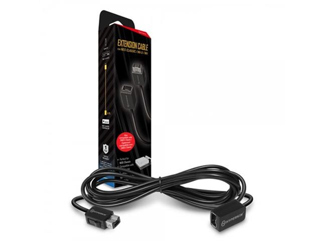 Hyperkin 1.8m (6') Extension Cable for SNES & NES Classic Edition - Black