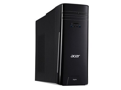 Acer Aspire TC-780-AM11 Desktop with Intel Core i3-7100, 1TB HDD, 8GB RAM, & Windows 10 - Black -Bilingual