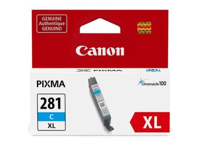 Cartouche d’encre CLI-281XL de Canon -  cyan (2034C001)