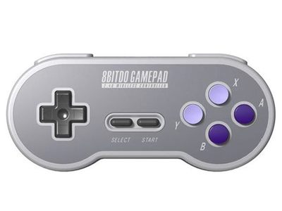 8Bitdo SN30 2.4G Wireless Controller for SNES Classic