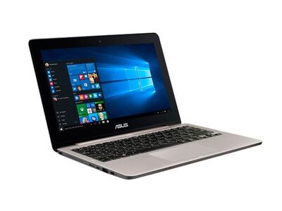 ASUS Vivobook Flip TP200SA-DH01T 11.6” Laptop with Intel® Celeron N3060, 32GB eMMC, 4GB RAM, & Windows 10 - Crystal Silver Metal