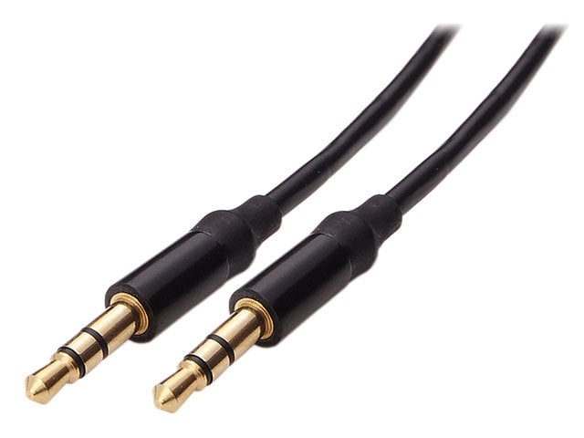 VITAL 1.8m (6’) Stereo 3.5mm Audio Cable - Black
