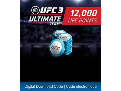 UFC 3: 12 000 UFC Points (Code Electronique) pour PS4™