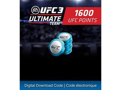 UFC 3: 1 600 UFC Points (Code Electronique) pour PS4™