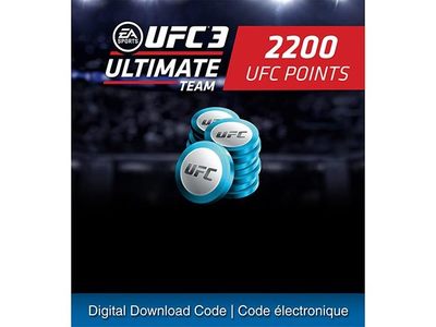 UFC 3: 2 200 UFC Points (Code Electronique) pour PS4™