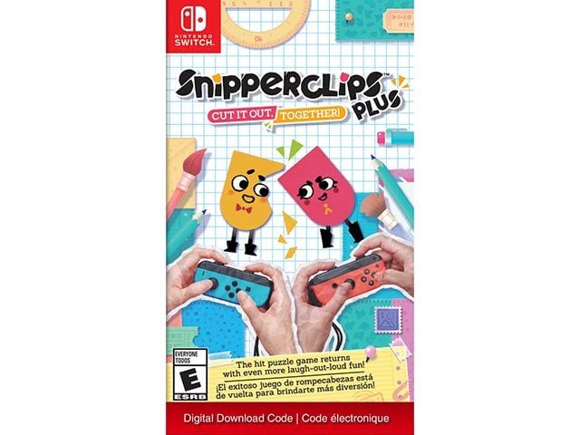 Snipperclips Plus: Cut it out, Together! - Bundle (Digital Download) for Nintendo Switch