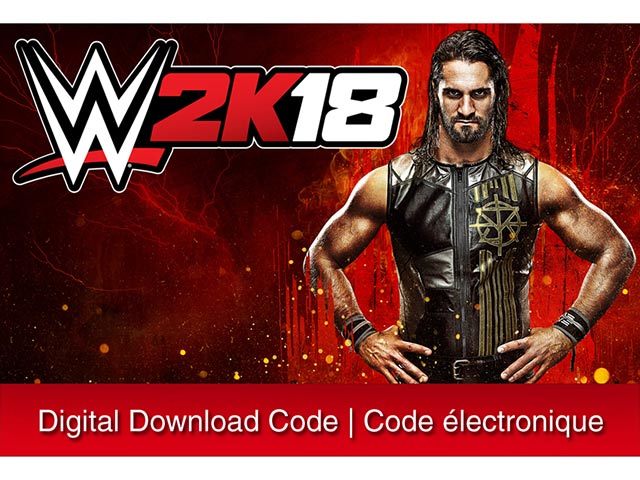 WWE 2K18 (Code Electronique) pour Nintendo Switch