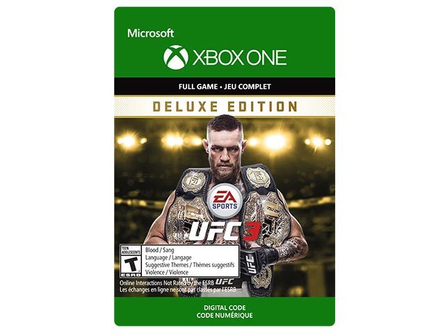 UFC 3: Deluxe Edition (Code Electronique) pour Xbox One 