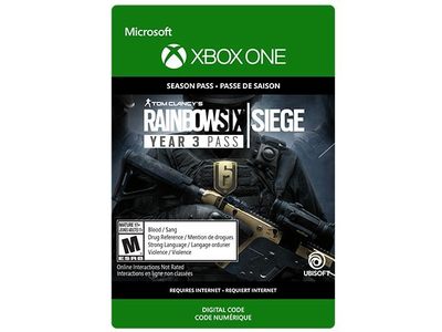 Rainbow Six Siege Year 3 Pass (Code Electronique) pour Xbox One 