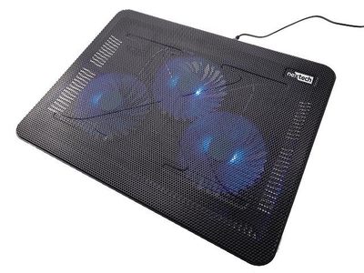 Nexxtech Laptop Cooling Pad for 13in - 17in Laptops – Black