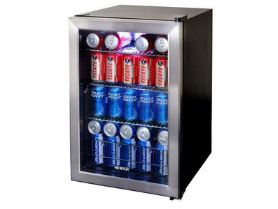 Refroidisseur à boissons en acier inoxydable de 84 cannettes AB-850 de NewAir