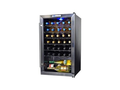 Refroidisseur à vin de 33 bouteilles avec compresseur intégré AWC-330 de NewAir