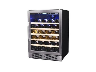 Refroidisseur à vin de 52 bouteilles avec compresseur AWR-520SB de NewAir