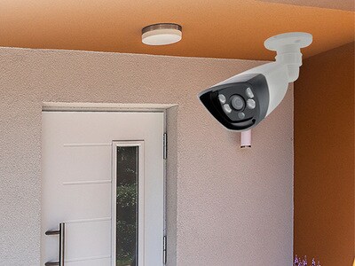 Caméra de surveillance Wi-Fi en extérieur de jour et nuit Extreme XCS7-1003-WHT de Simple Home