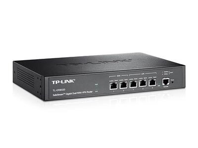 TP-LINK TL-ER6020 6-Port SafeStream Gigabit Dual-WAN VPN Router