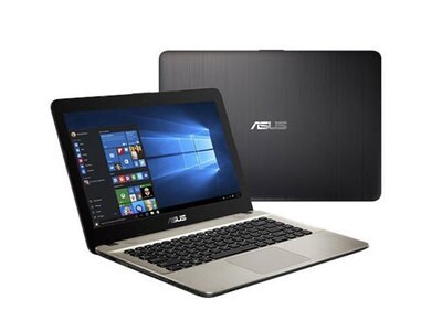 ASUS VivoBook Max X441UA-SB51-CB 14" Laptop with Intel® i5-7200, 1TB HDD, 8GB RAM & Windows 10 - Chocolate Black & Gold