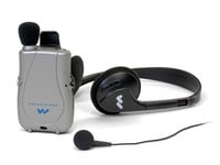 Amplificateur avec casque d’écoute et oreillette Ultra PKTDEH de Pocketalker