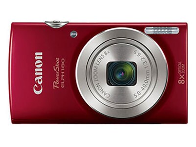 Canon PowerShot ELPH 180 20MP Digital Camera - Red