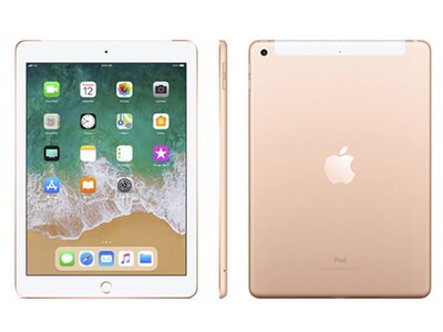 Nouveau iPad 9,7 po et 128 Go d'Apple - Wi-Fi + cellulaire -or