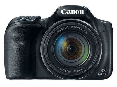 Canon PowerShot SX540 HS 20.3MP Digital Camera - Black