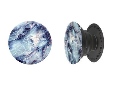 PopSockets Expanding Grip & Stand for Smartphone & Tablets - Blue Marble