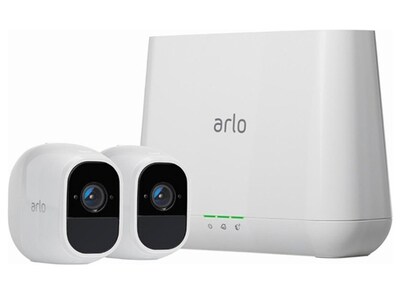 Système de sécurité intelligent avec 2 caméras VMS4230P Arlo Pro 2 de Arlo