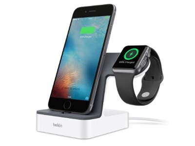 Base de recharge de Belkin PowerHouse pour montre Apple® Watch et iPhone