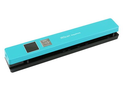 I.R.I.S. IRIScan Anywhere 5 Portable Scanner - Turquoise