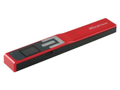 I.R.I.S. IRIScan Book 5 Portable Scanner – Red