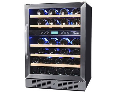 Refroidisseur à vin de 46 bouteilles AWR-460DB-B de NewAir