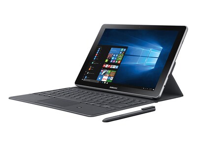 Tablette Samsung Galaxy Book SM-W620 de 10,6 po avec processeur bicœur de 1 GHz, 64 Go de stockage et Windows Accueil 10