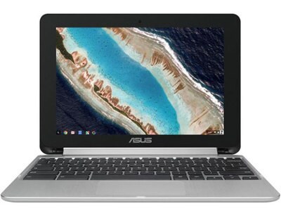 ASUS Chromebook C101PA-DB02 10.1” Laptop with Rockchip 3399, 16GB eMMC, 4GB RAM & Chrome OS - Silver