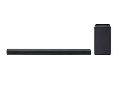LG SK8Y 2.1 Channel High-Res Audio Soundbar with Dolby Atmos - Black