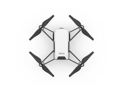 Quadricoptère avec caméra 720p Tello de Ryze – commandé par DJI – blanc