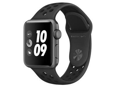 Apple® Watch Nike+ Series 3 38mm Space Grey Aluminum Case with Anthracite Black Nike Sport Band (GPS)